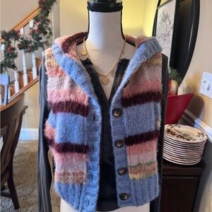 Free People Multicolor Knit Texture